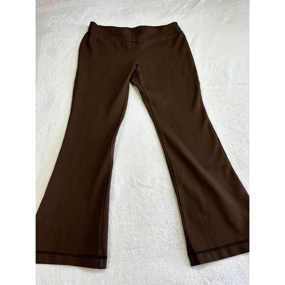 Counterparts Womens Chocolate Brown Yoga Dress Pants Slacks size large - Picture 1 of 6